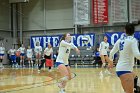 VB vs USCGA  Wheaton College Women's Volleyball vs U.S. Coast Guard Academy. - Photo by Keith Nordstrom : Wheaton, Volleyball